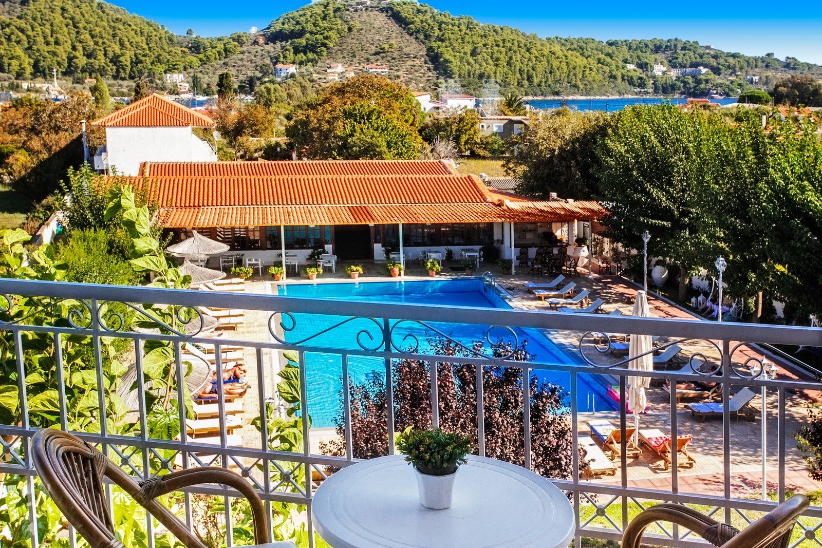 Hotel Stellina Skiathos Town Bagian luar foto